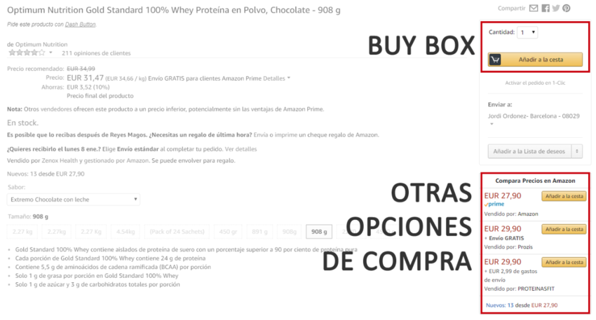 FIjación de precios automática en Amazon