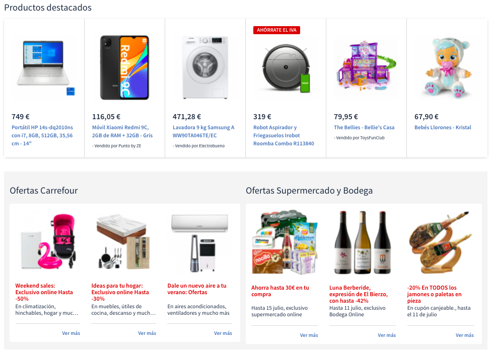 Empezar a vender en el marketplace de Carrefour